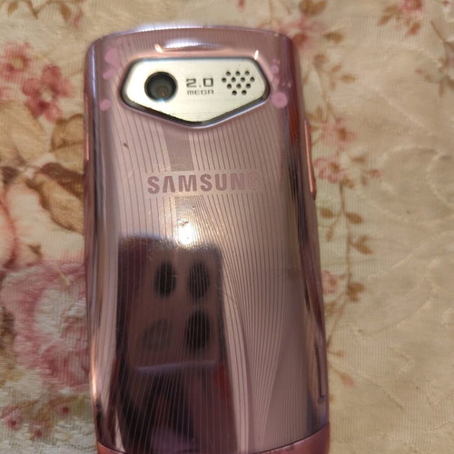 Samsung GT-S3550 pink used phone without battery