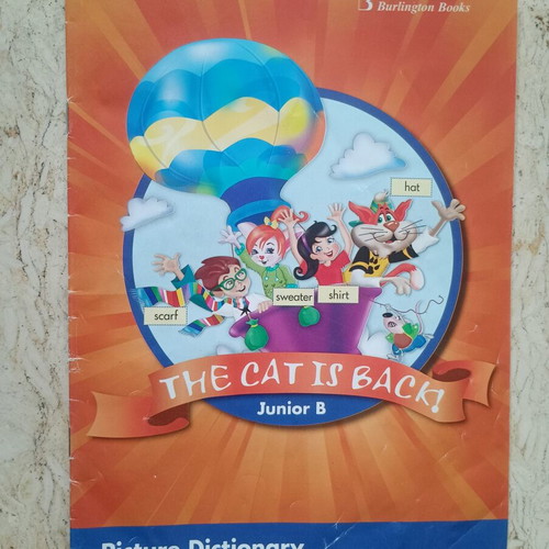 The Cat Is Back Junior B Picture Dictionary used, Greek