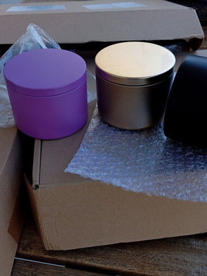 Vases for candles or bombonieres, new, pack of 36