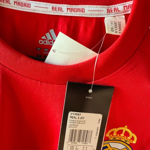 Real Madrid Ronaldo CR7 jersey new, Champions League 11-12 Small