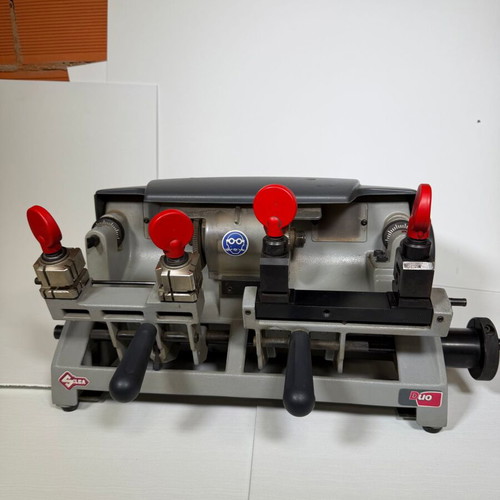 Silca Duo Key Cutting Machine used for simple and armored keys