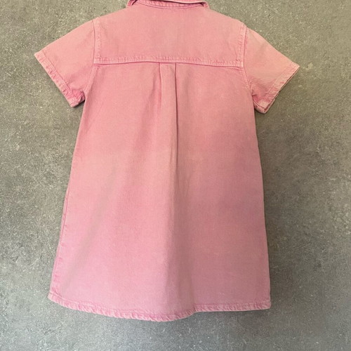 Zara girls' denim dress like new, pink, -  9,00 - Vendora.cy