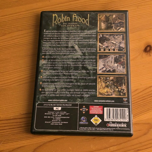 Robin Hood: Die Legende von Sherwood PC game like new