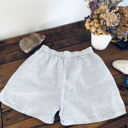 Ioanna Kourbela striped shorts like new, linen and cotton