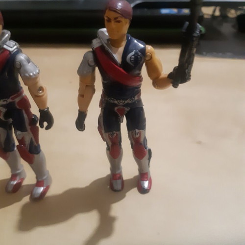 GI Joe Cobra Xamot and Tomax figures like new