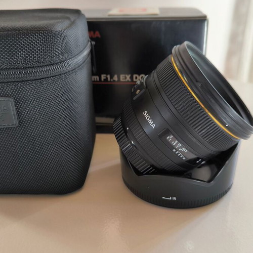 Sigma 50mm f/1.4 EX DG HSM φακός Canon EF fit σαν καινούργιος