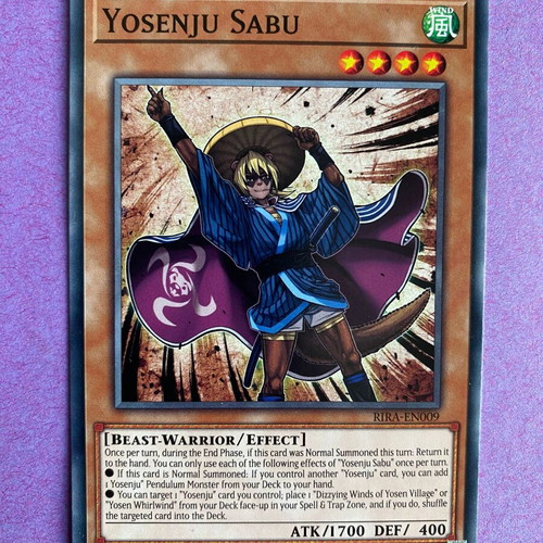 Yu-Gi-Oh! Card Yosenju Sabu 1st Edition -  0,25 - Vendora.cy
