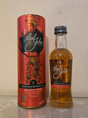 Paul John Christmas Edition 2020 Single Malt whisky new