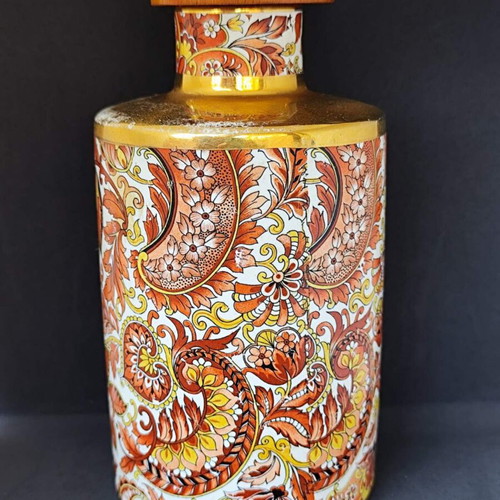 Vintage Royal Ceramics L.C.A. Decanter like new, mid-century modern