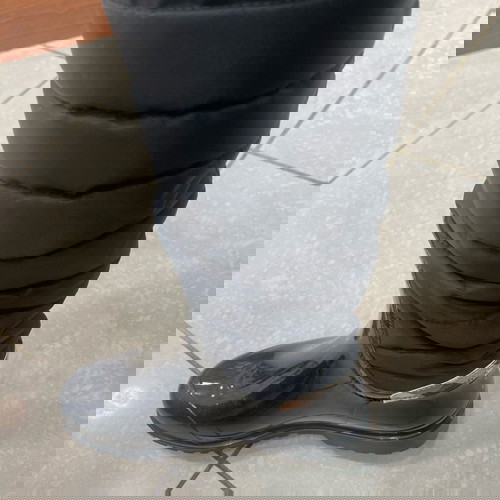 Γαλότσα Burberry μαύρη σαν καινούργια, μέγεθος 37