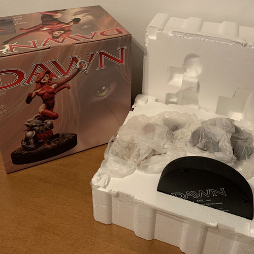 Dawn and Death statue new, limited edition 1998