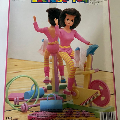 Vintage 90s Betty Exercise Fun doll new