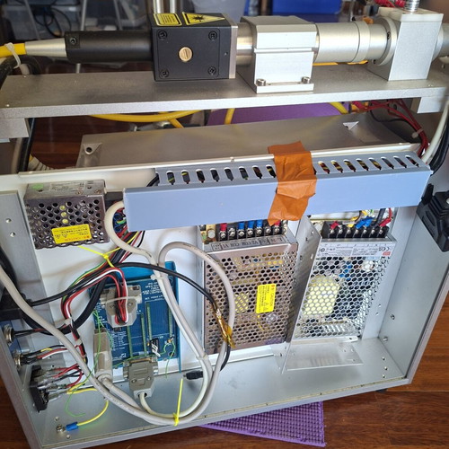 Desktop Optical Fiber Laser Marking Machine used