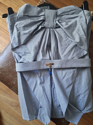 Top Elisabetta Franchi size 42 with belt like new