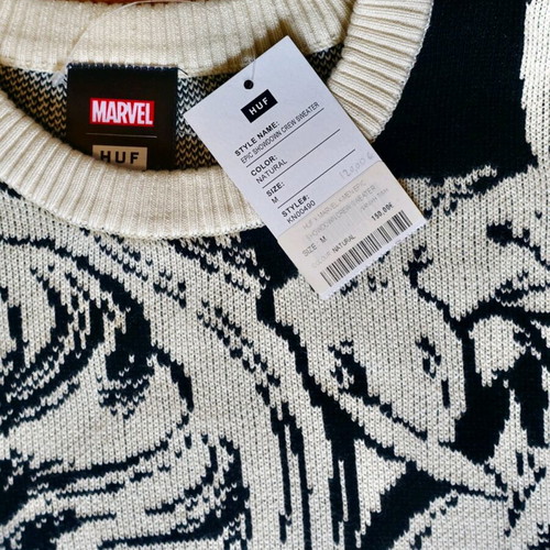 HUF & Marvel X-Men Showdown Sweater new, size medium