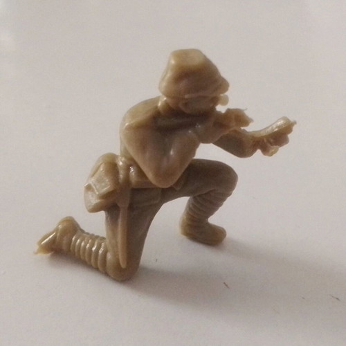 Japanese Officer Figure like new set with 4 Solpa soldiers