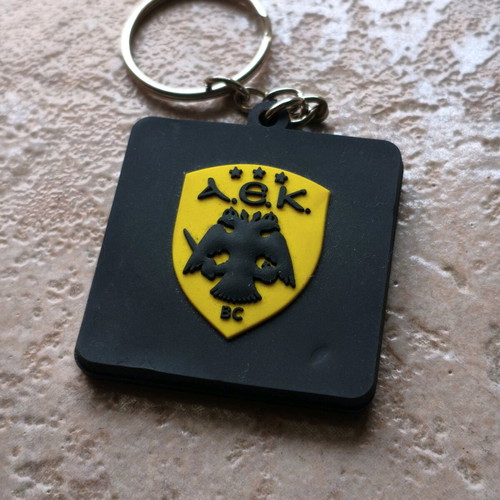 AEK Basketball FILA keychain like new, official rubber