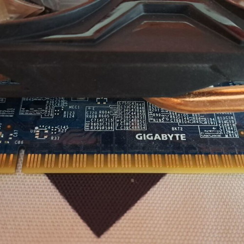 Gigabyte Nvidia GeForce GTX 750Ti 2 GB graphics card used