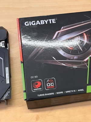 Gigabyte GeForce GTX 1660 6GB GDDR5 OC Κάρτα Γραφικών Μεταχειρισμένη σαν Καινούργια