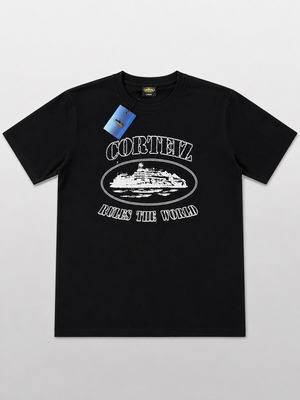 Corteiz Rules The World T-shirt black size L