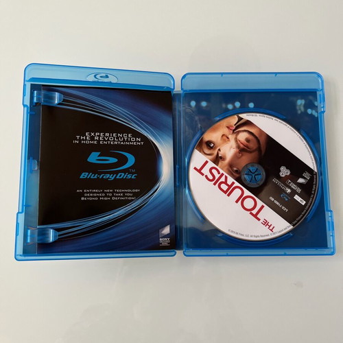 The Tourist Blu-ray like new, adventure with Johnny Depp and Angelina Jolie