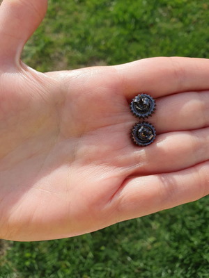 Σκουλαρίκια Μαύρα Καρφωτά Ασήμι 925 με Ζιργκόν Νέα