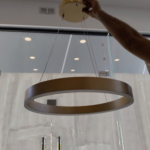 LED ceiling light, modern design, showroom piece