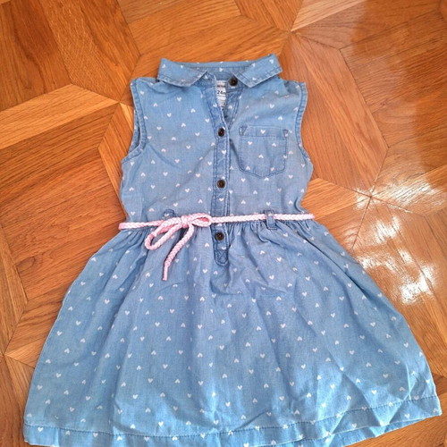 Carter's baby dress like new for 18-24 months girl