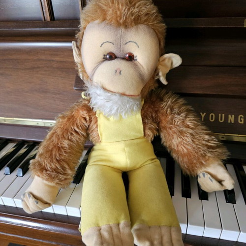 Vintage Josephine collectible monkey from 1970s, like new