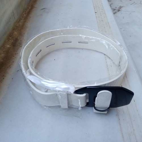 Set of 10 belts with various designs