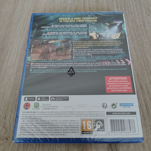 Beyond A Steel Sky Utopia Edition PS5 game