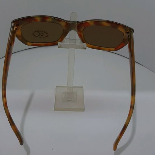 Sunglasses Tortoise Frame Brown Lenses Like New Made in Italy