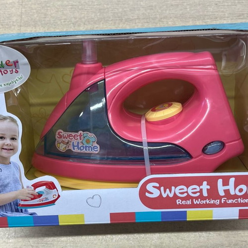 Children's toy iron new with light and sound
