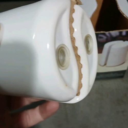 Porcelain salt shakers new in packaging