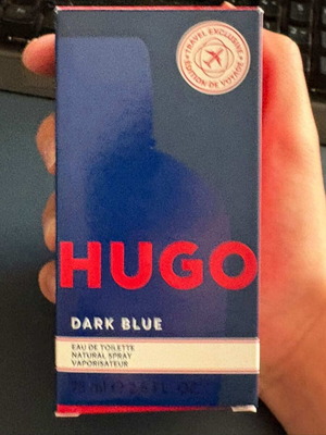 Hugo Boss Dark Blue Eau de Toilette 75 ml used authentic