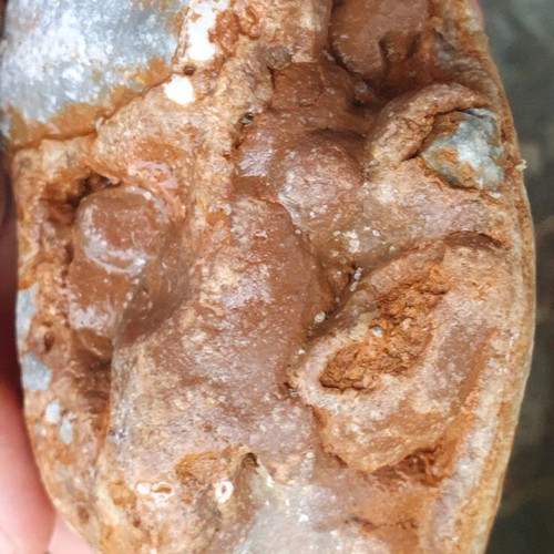 Raw agate from Evros beach 13cm new