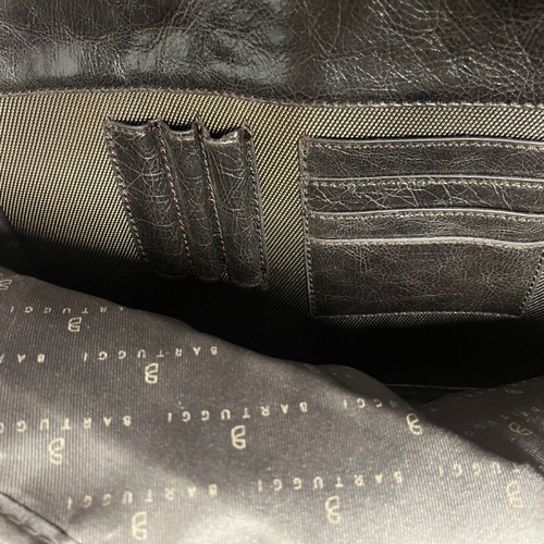 Men's handheld bag used, dimensions 35x40