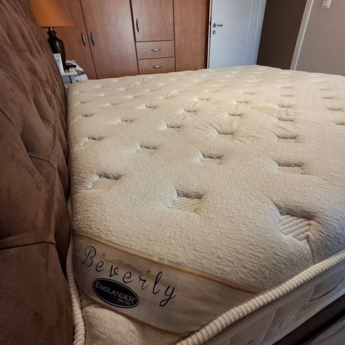 Englander Beverly mattress 200x200 cm, made in USA, latex top