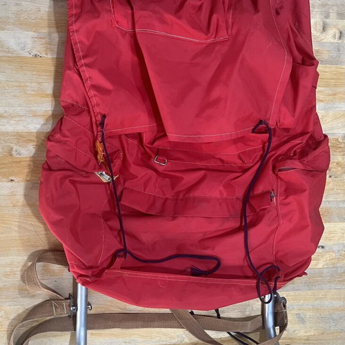 Camping backpack used, 78x36 cm