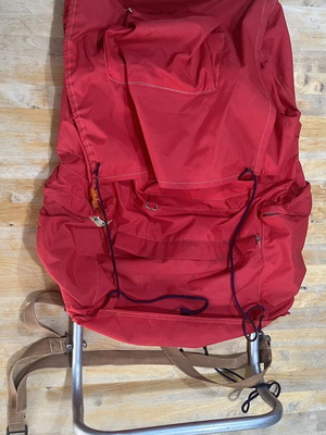 Camping backpack used, 78x36 cm