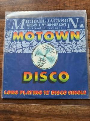 Michael Jackson Farewell My Summer Love 12'' used