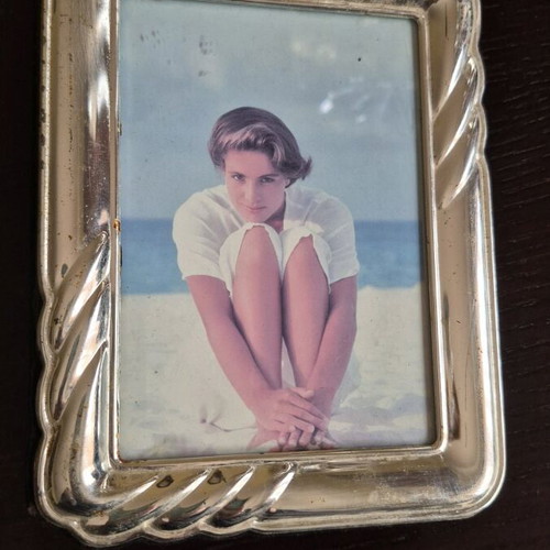 Photo album used with external frame