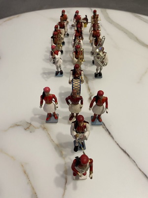 Athina Pal Evzones military figurines used