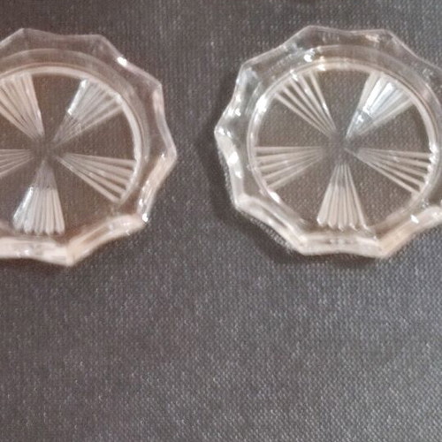 Vintage plates like new, set of 10 for spoon sweets