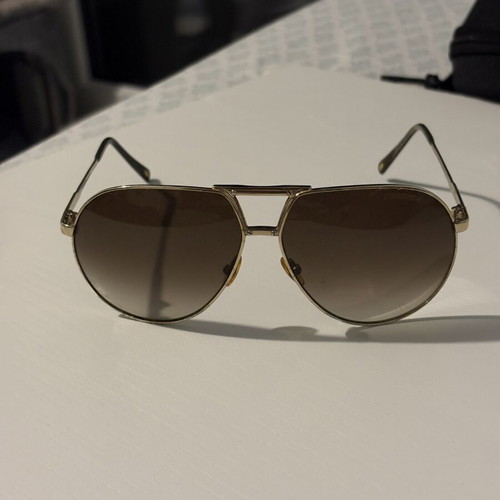Carrera Turbo Aviator sunglasses with gold frame
