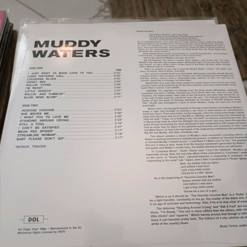 Muddy Waters The Best Of Muddy Waters vinyl new, deluxe edition, 180 gram