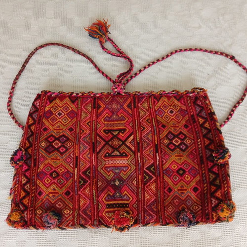 Cretan Vourgia folk art textile like new, late 19th century