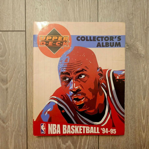 Upper Deck NBA Basketball 94-95 collector's album