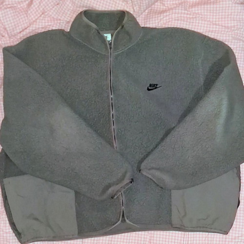 Nike fleece jacket, grey, XXL, unisex