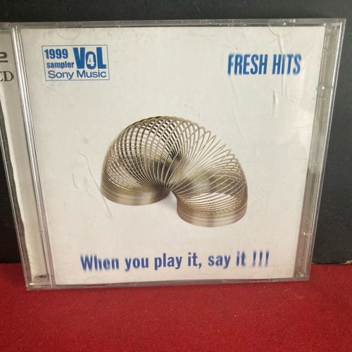 1999 Sampler Vol 4 Sony Music Fresh Hits 2 CD used